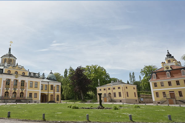 Aussenaufnahme Schloss Belvedere Weimar Thüringen