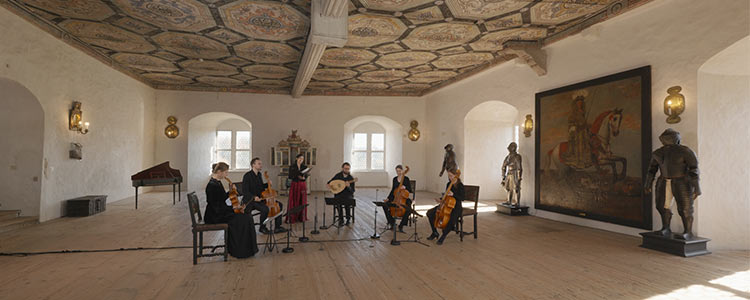 Auftritt Capella Jenensis Schloss Burgk Thüringen