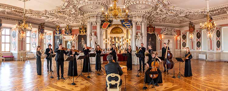 Auftritt Capella Jenensis Schloss Burgk Thüringen