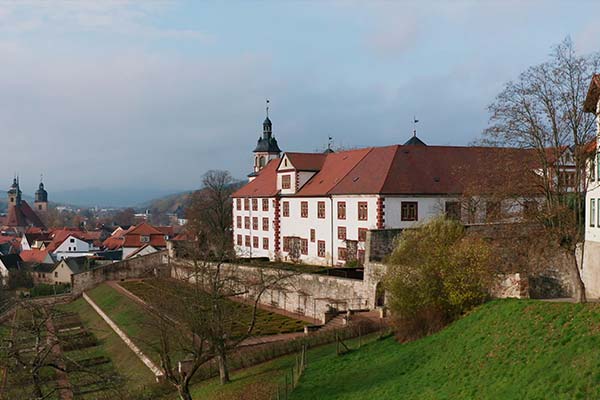 Aussenaufnahme Schloss Wilhelmsburg, Schmalkalden Thüringen